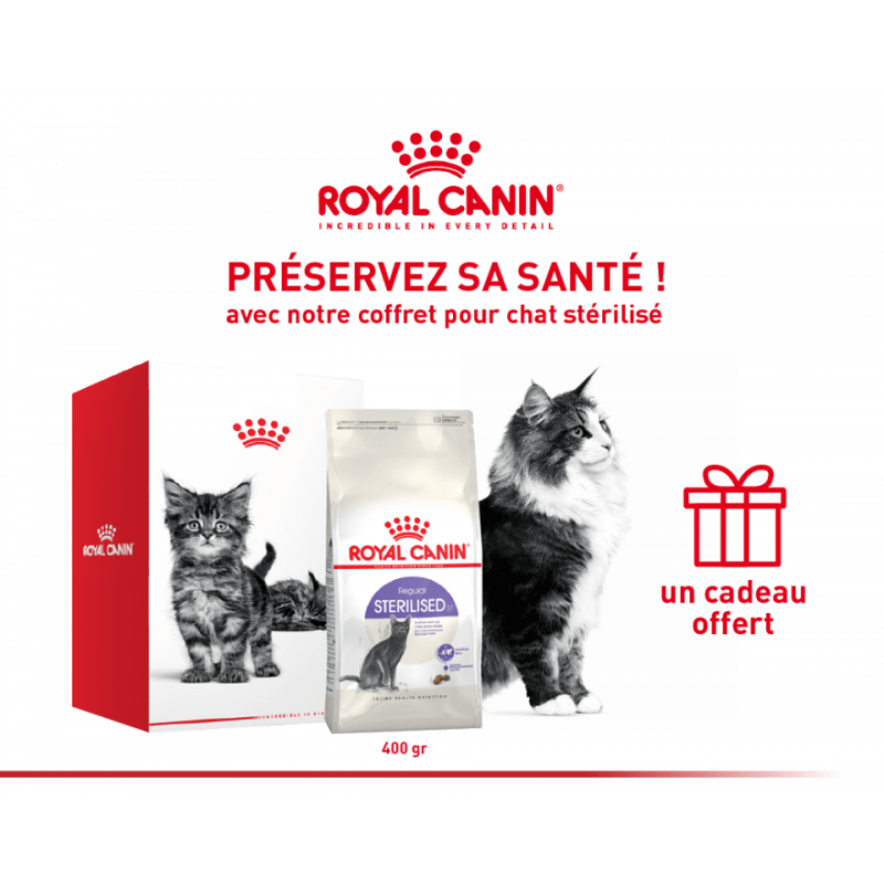 Croquettes Chat Pack Royal Canin Chat Sterilise 400 Gr Tunisie