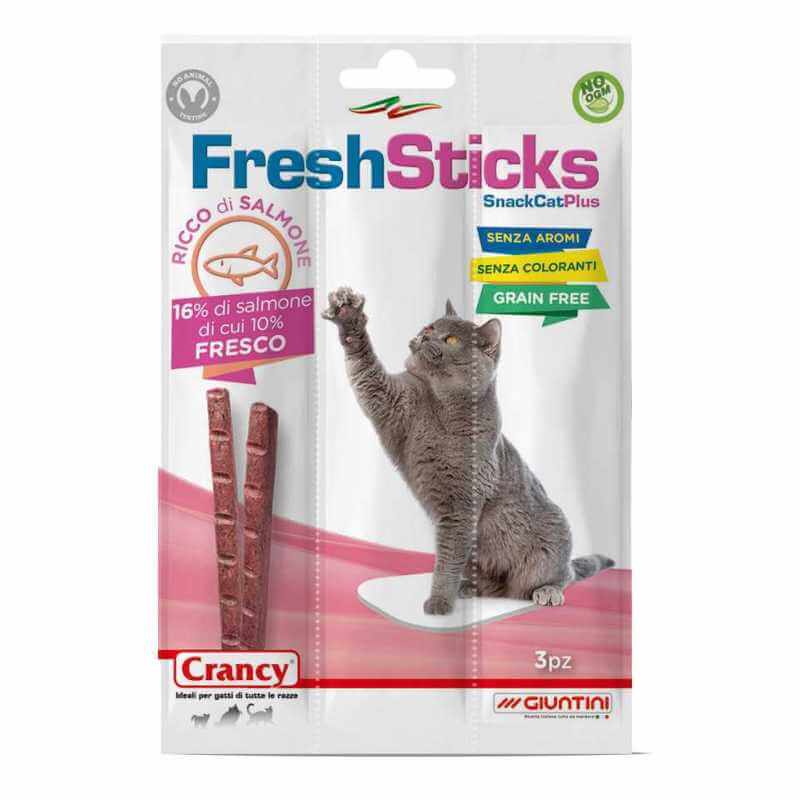 Friandises Chat Crancy Chat Stick Saumon Tunisie